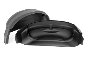 Ford F-350 Super Duty Rear Wheel Well Liners - Rough Country - Rough Country - Black - '17-'22 Ford F-350 Super Duty Rear Wheel Well Liners - Rough Country - Rough Country - Black - '17-'22